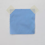 Cornflower Silk Dupion — mid-weight and crisp with a lightly slubbed texture, 100% silk, 137cm wide