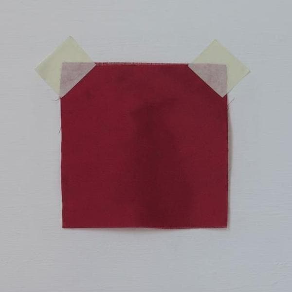 Deep Red Silk Dupion — mid-weight and crisp with a lightly slubbed texture, 100% silk, 137cm wide