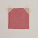 Deep Red Silk Organza — lightweight, sheer and smooth with a low-sheen finish, 100% silk, 137cm wide