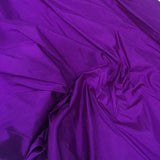 Pansy Silk Dupion — mid-weight and crisp with a lightly slubbed texture, 100% silk, 137cm wide