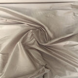 Pearl Silk Dupion — mid-weight and crisp with a lightly slubbed texture, 100% silk, 137cm wide