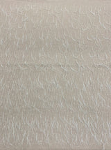 Ivory Feather Tulle — featuring sequins, 40% nylon 40% rayon 20% polyester, 130cm wide