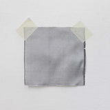 Gunmetal Silk Dupion — mid-weight and crisp with a lightly slubbed texture, 100% silk, 137cm wide
