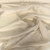 Oyster Habotai — soft with a light, airy drape and a smooth satin finish, 100% mulberry silk, 140cm wide