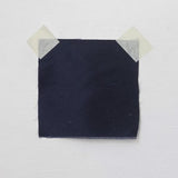 Indigo Silk Dupion — mid-weight and crisp with a lightly slubbed texture, 100% silk, 137cm wide