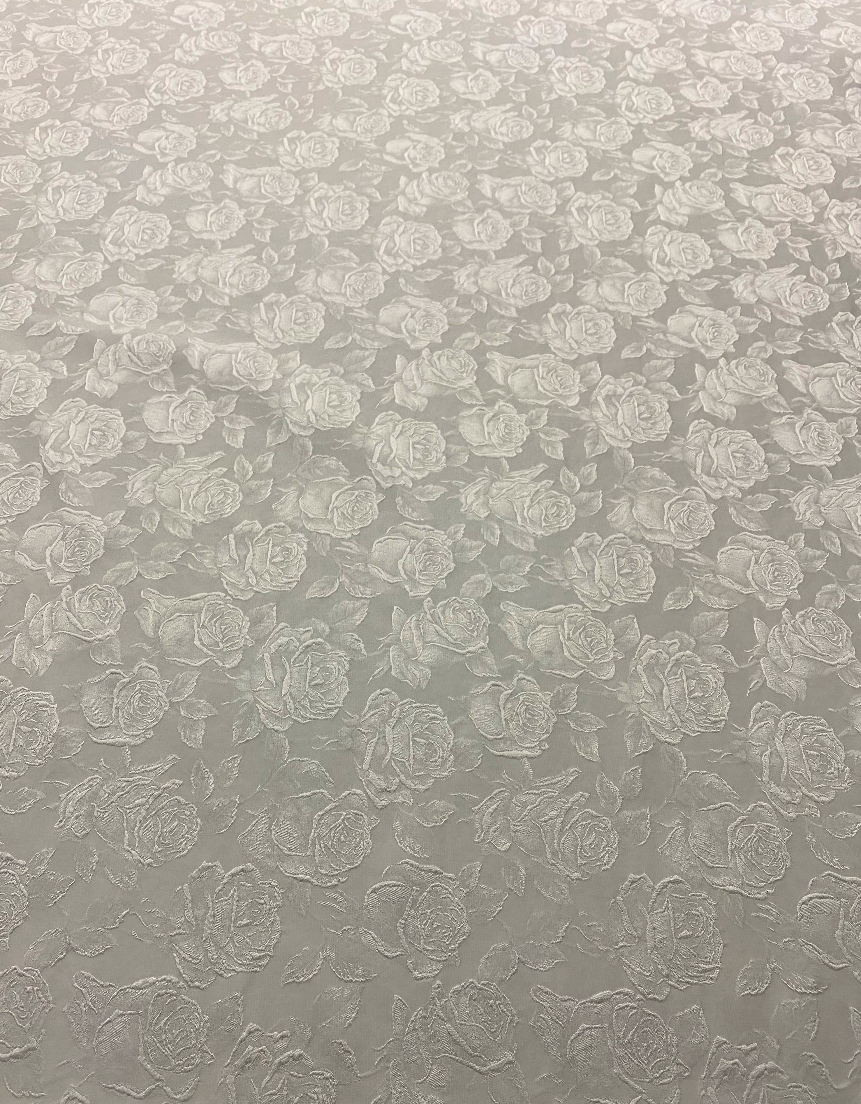 Rose Jacquard Ivory