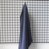 Junior Blue Sandwash Satin — lightweight and soft with a smooth luster satin finish, 100% mulberry silk, 140cm wide