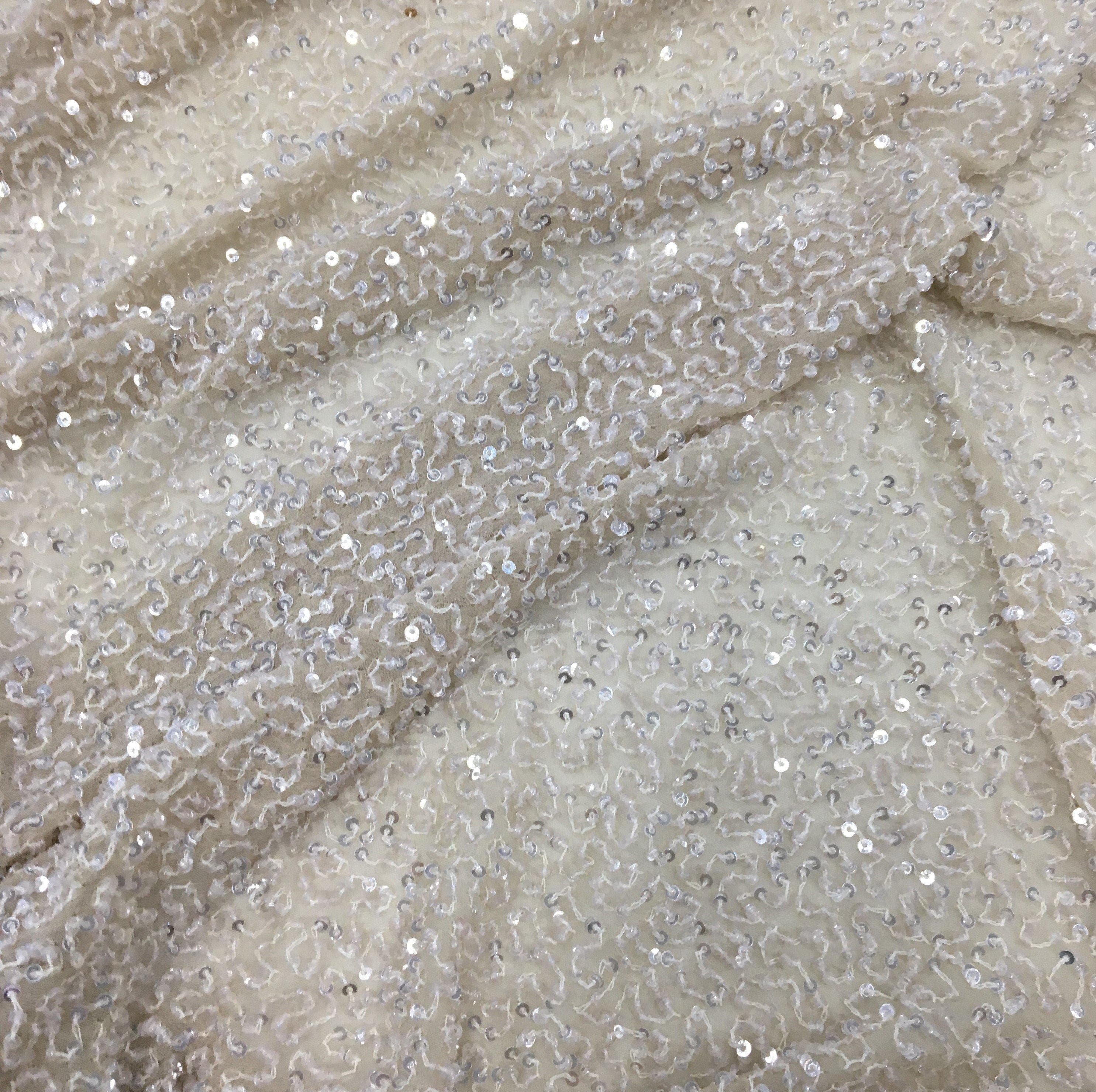 Sequin Georgette