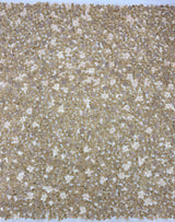 Sand Floral Embellished Tulle — featuring floral motifs, a 3D floral design and hand-beading, 100% polyamide, 110cm wide