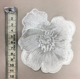 Flower Large Ivory Silver