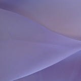 Lavender Silk Organza — lightweight, sheer and smooth with a low-sheen finish, 100% silk, 137cm wide