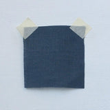 Gunmetal Linen — mid-weight plain-weave linen with a slightly crisp handle that softens with wear, 100% linen, 135cm wide