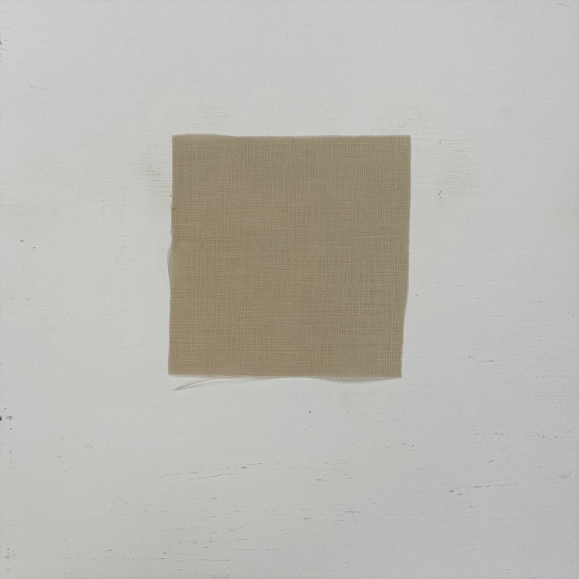 Champagne Linen — mid-weight plain-weave linen with a slightly crisp handle that softens with wear, 100% linen, 135cm wide