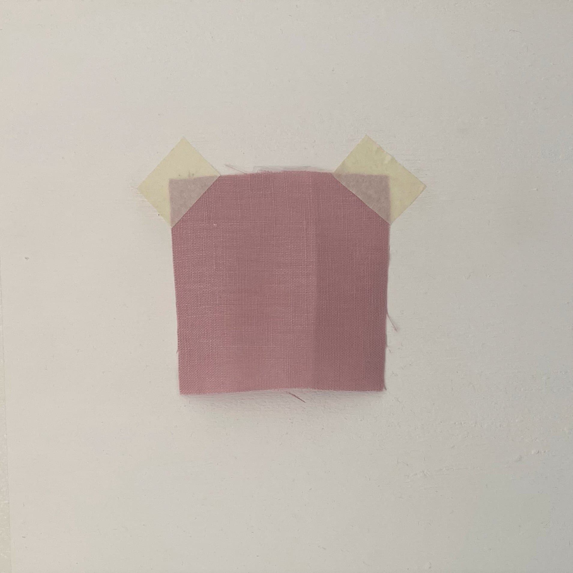 Dusty Pink Linen — mid-weight plain-weave linen with a slightly crisp handle that softens with wear, 100% linen, 135cm wide