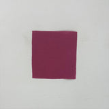 Lipstick Linen — mid-weight plain-weave linen with a slightly crisp handle that softens with wear, 100% linen, 135cm wide