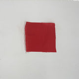 Rosa Red Linen — mid-weight plain-weave linen with a slightly crisp handle that softens with wear, 100% linen, 135cm wide
