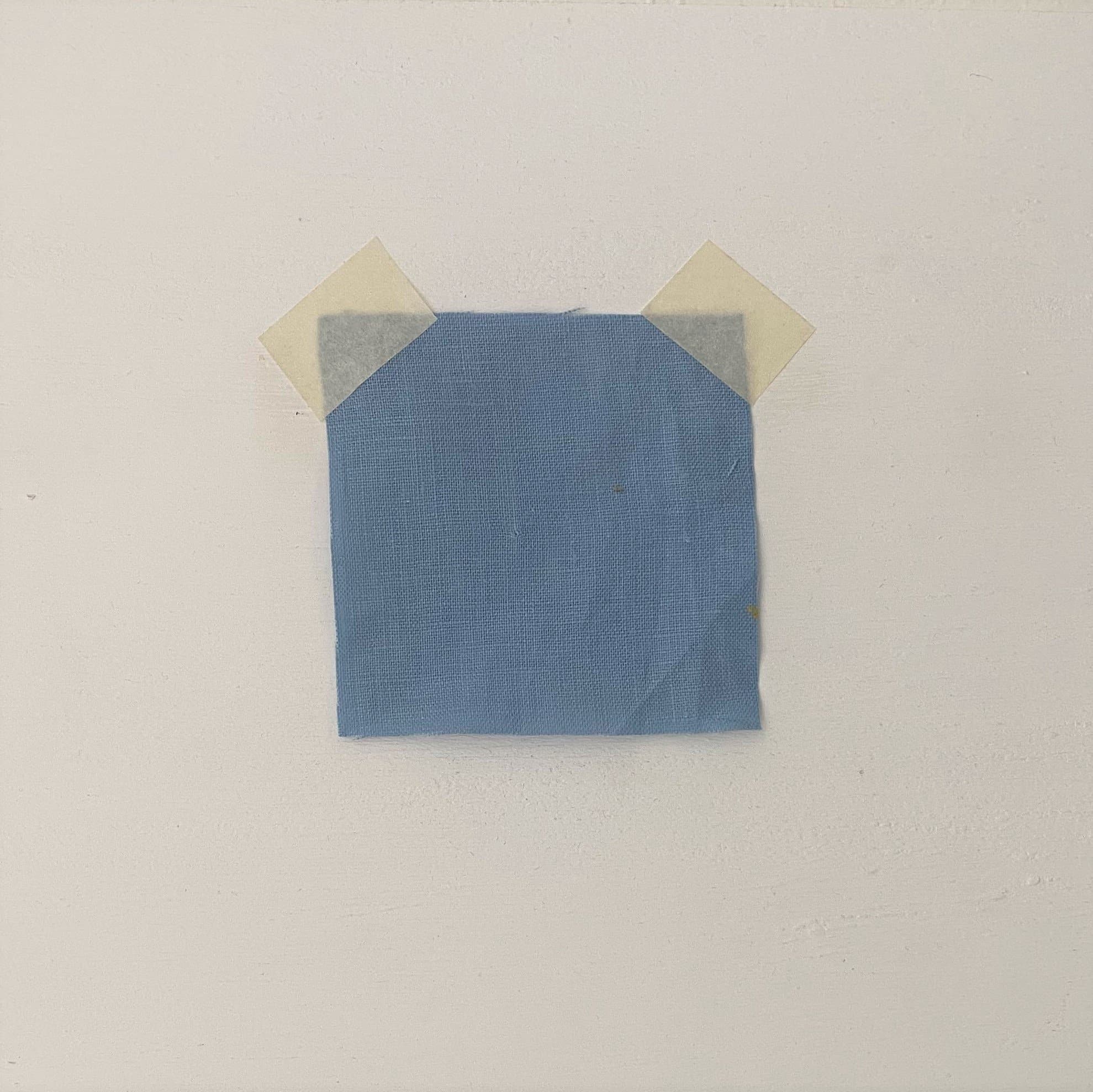 Sky Blue Linen — mid-weight plain-weave linen with a slightly crisp handle that softens with wear, 100% linen, 135cm wide