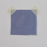 Midnight Silk Organza — lightweight, sheer and smooth with a low-sheen finish, 100% silk, 137cm wide