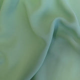 Mint Remnant Silk Georgette