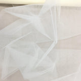 Ivory Bridal Net — a fine hexagon-weave bridal tulle