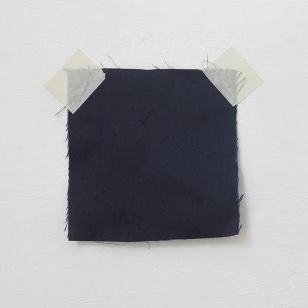 Oxford Blue Silk Dupion — mid-weight and crisp with a lightly slubbed texture, 100% silk, 137cm wide