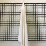 Oyster Crepe De Chine — lightweight with a low-sheen matte finish and a soft, fluid drape, 100% mulberry silk, 137cm wide
