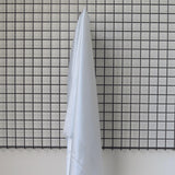 Pale Blue Sandwash Satin — lightweight and soft with a smooth luster satin finish, 100% mulberry silk, 140cm wide