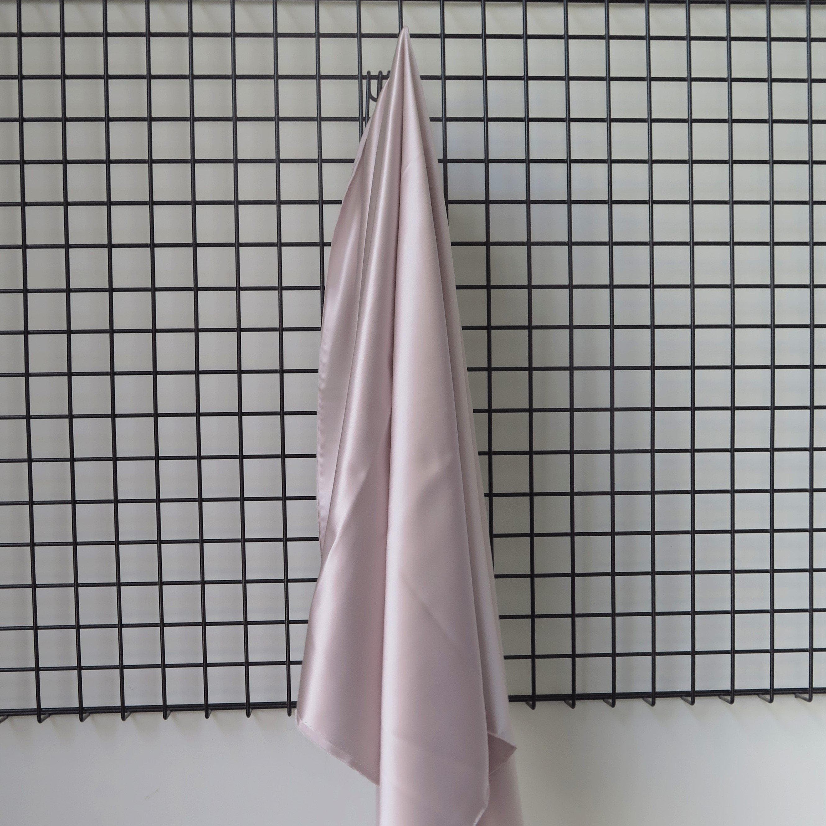 Pearl Sandwash Satin — lightweight and soft with a smooth luster satin finish, 100% mulberry silk, 140cm wide