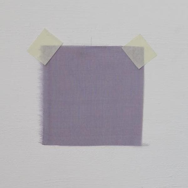 Purple Silk Organza — lightweight, sheer and smooth with a low-sheen finish, 100% silk, 137cm wide