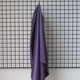 Purple Sandwash Satin — lightweight and soft with a smooth luster satin finish, 100% mulberry silk, 140cm wide