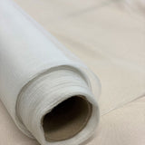 Ivory Recycled Illusion Tulle — lightweight and soft, 100% polyester, 150cm wide