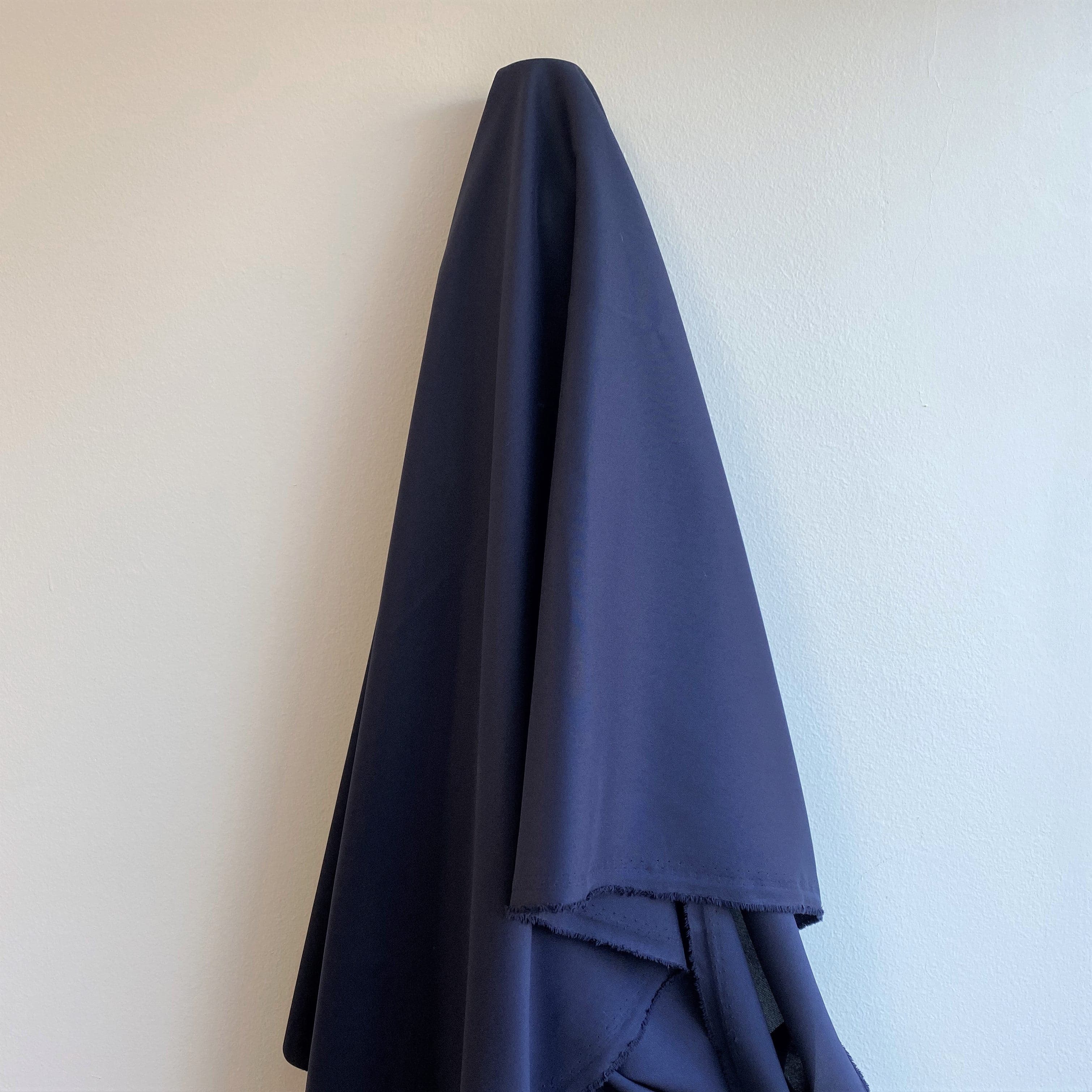 Recycled Polyester Poplin Navy