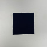 Navy Recycled Polyester Poplin — lightweight and smooth with a soft handle, in recycled polyester