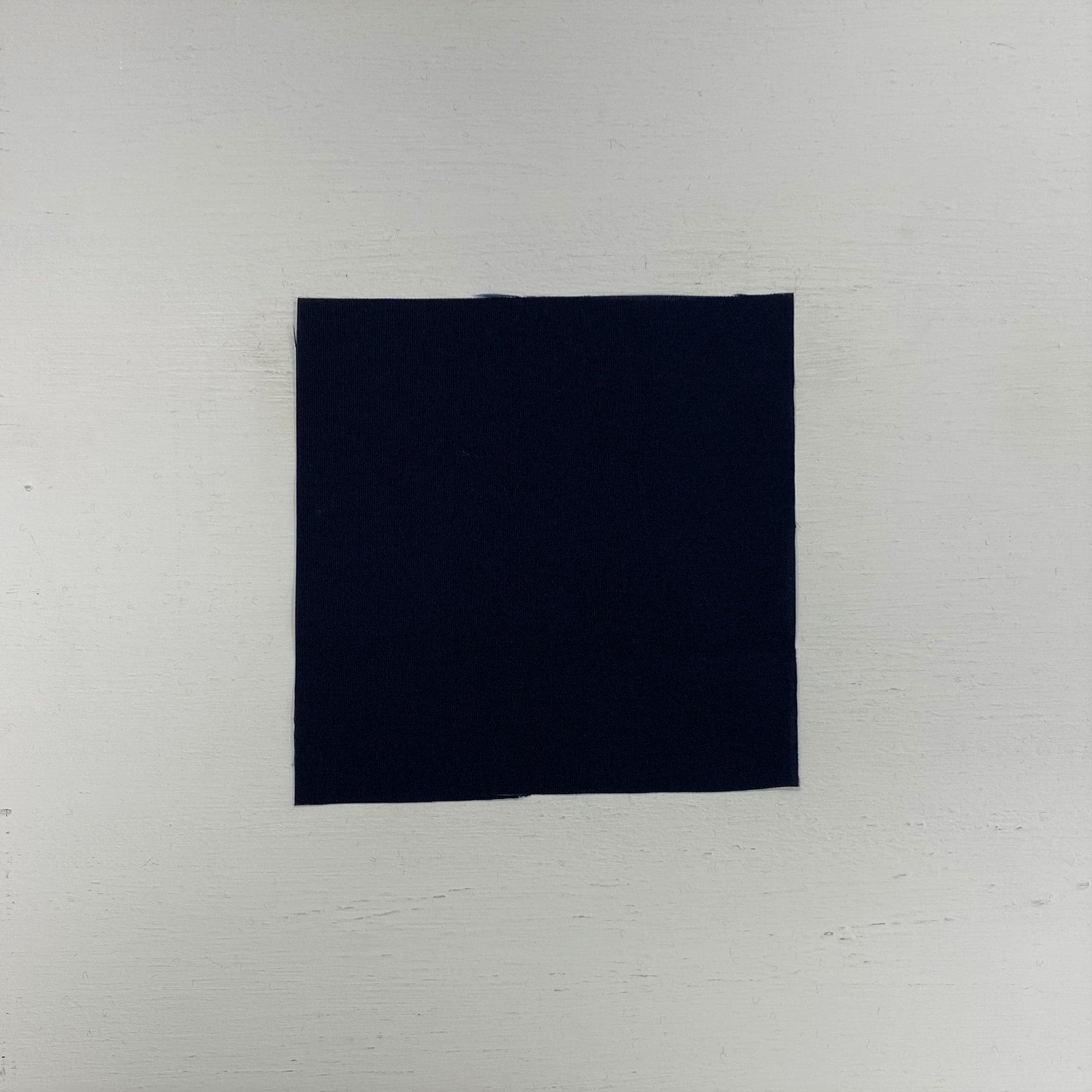 Navy Recycled Polyester Poplin — lightweight and smooth with a soft handle, in recycled polyester