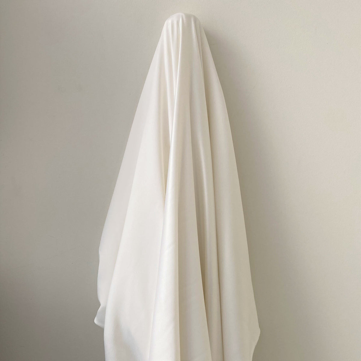 Recycled Polyester Satin Ivory