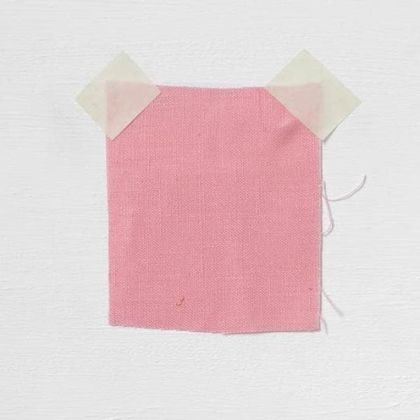 Rose Linen — mid-weight plain-weave linen with a slightly crisp handle that softens with wear, 100% linen, 135cm wide