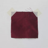 Rust Silk Dupion — mid-weight and crisp with a lightly slubbed texture, 100% silk, 137cm wide