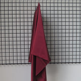 Rust Sandwash Satin — lightweight and soft with a smooth luster satin finish, 100% mulberry silk, 140cm wide