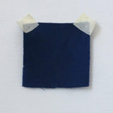 Oxford Blue Sandwash Satin — lightweight and soft with a smooth luster satin finish, 100% mulberry silk, 140cm wide