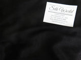 Black Silk Tulle — lightweight, 84% silk 16% polyamide, 180cm wide