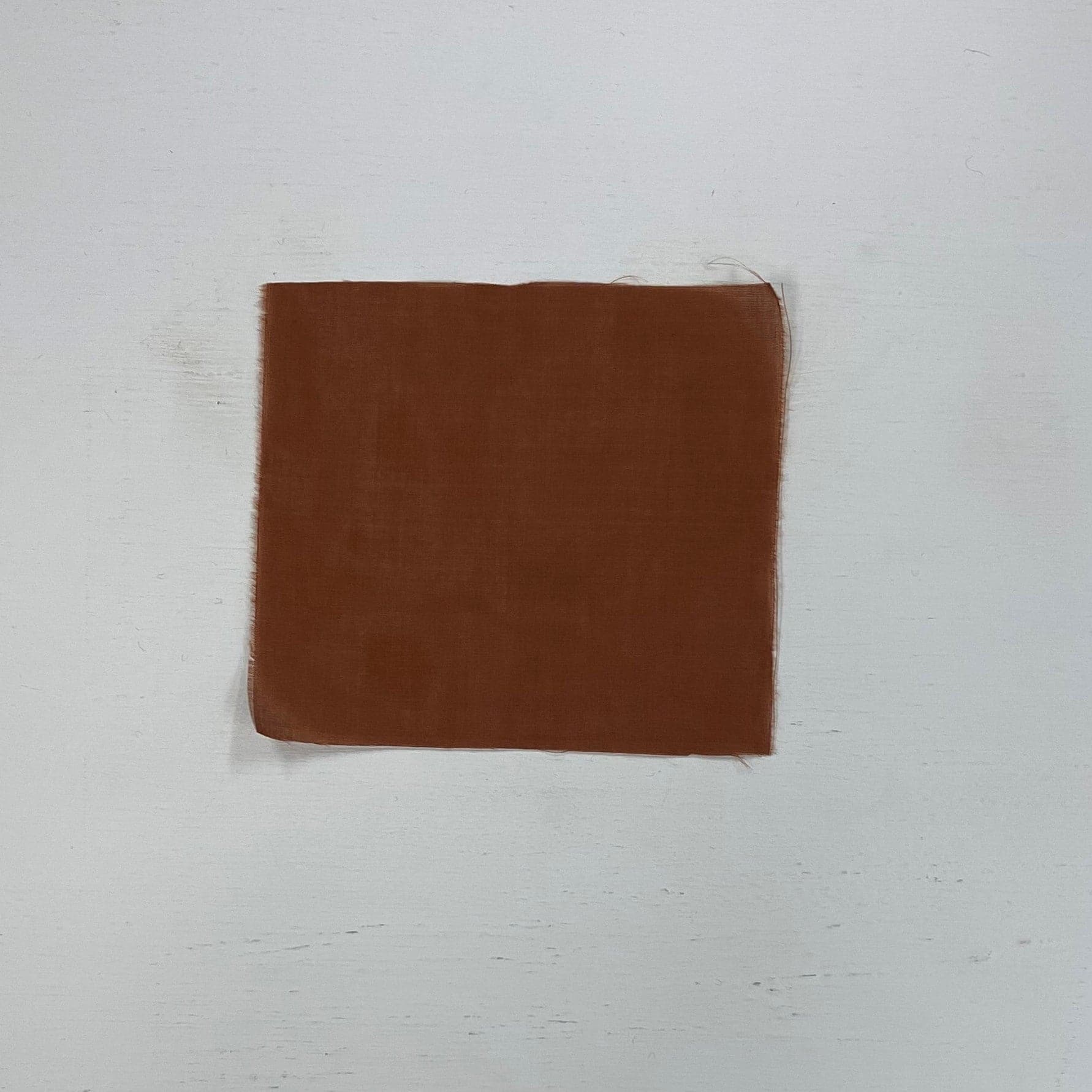 Cinnamon Silk Cotton Voile — lightweight with a soft drape, a subtle texture and a low-sheen luster finish, 30% mulberry silk, 70% cotton, 137cm wide