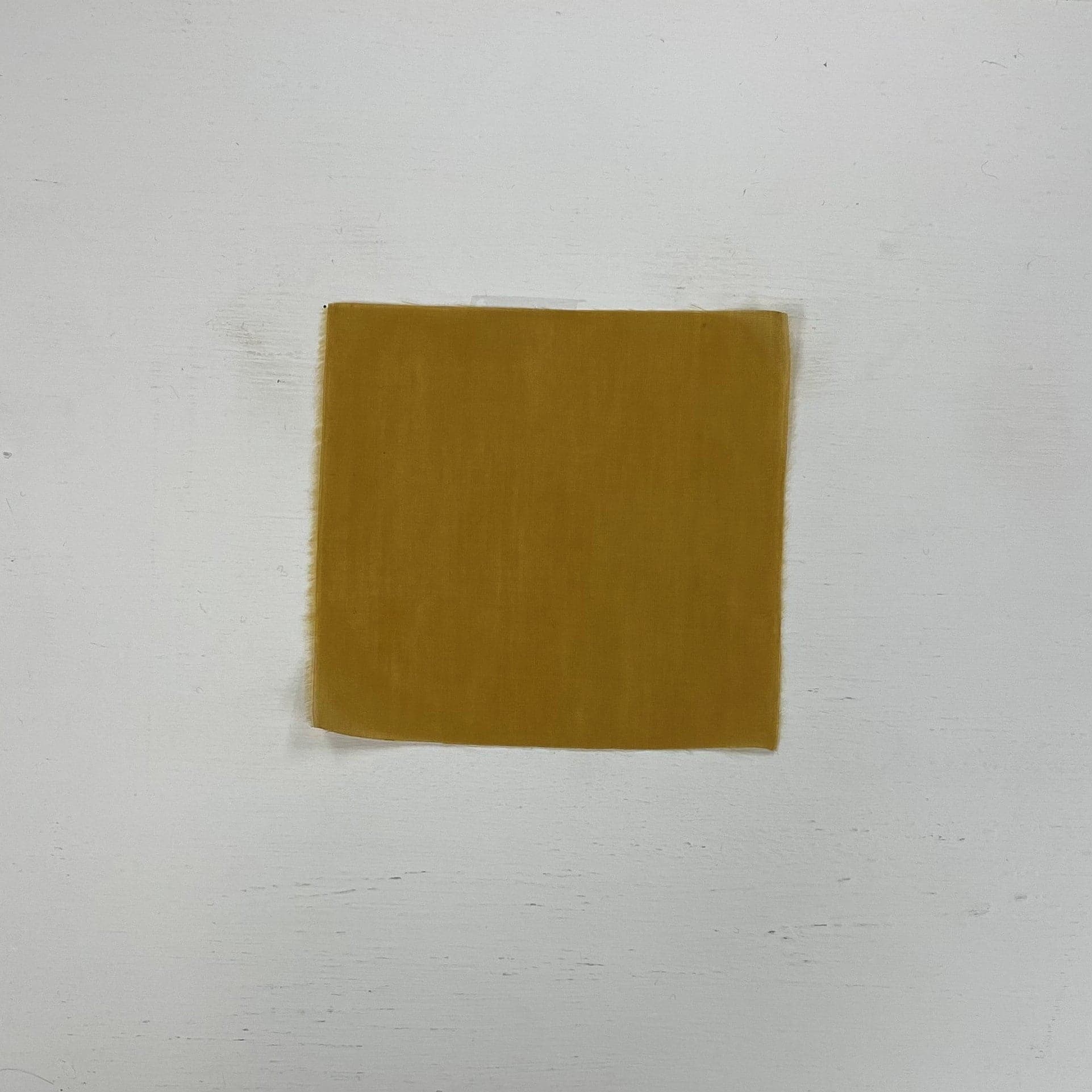 Tumeric Silk Cotton Voile — lightweight with a soft drape, a subtle texture and a low-sheen luster finish, 30% mulberry silk, 70% cotton, 137cm wide