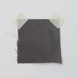 Slate Silk Dupion — mid-weight and crisp with a lightly slubbed texture, 100% silk, 137cm wide