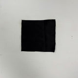 Black Stretch Polyester Lining — lightweight with a satin finish, matte reverse and gentle stretch, in polyester