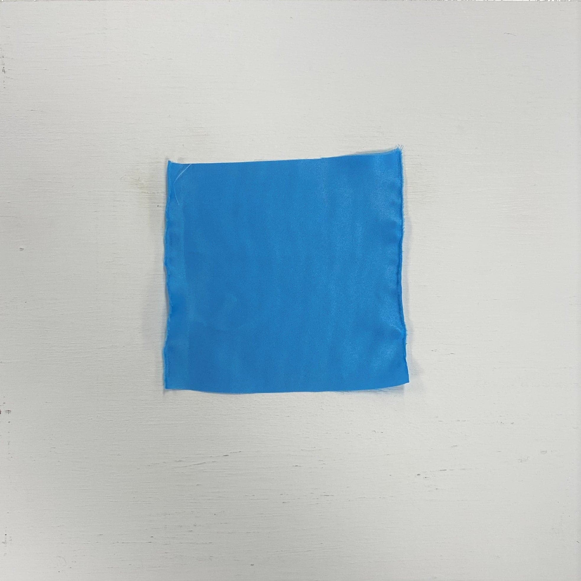 Pale Blue Stretch Polyester Lining — lightweight with a satin finish, matte reverse and gentle stretch, in polyester