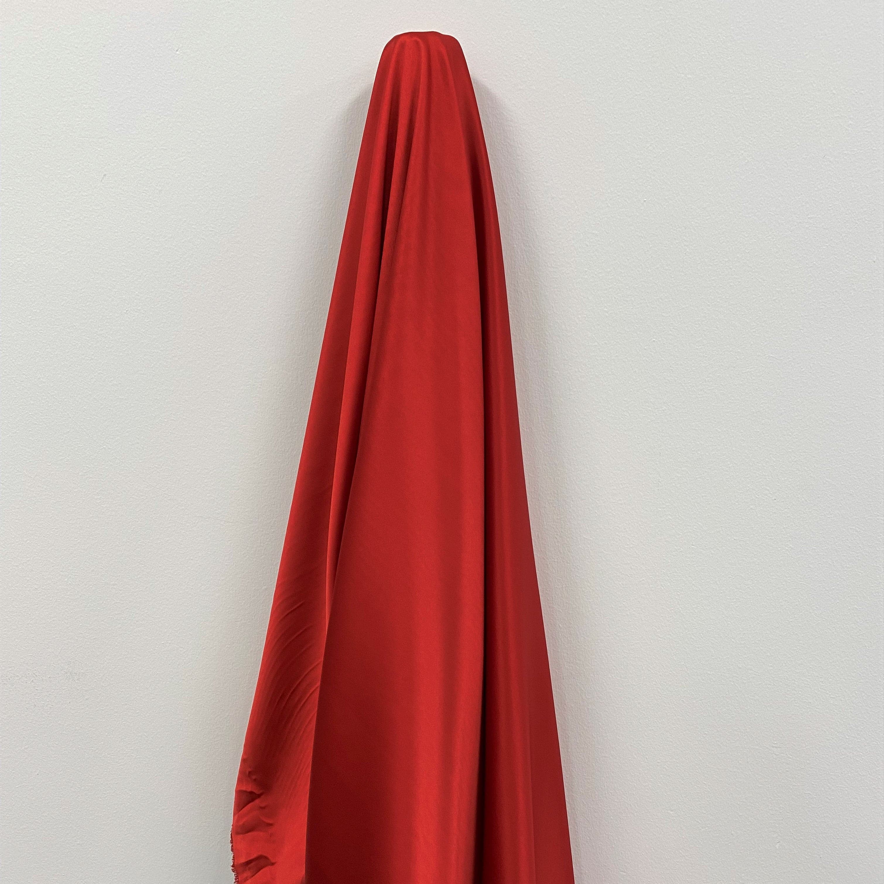 Stretch Polyester Lining Red