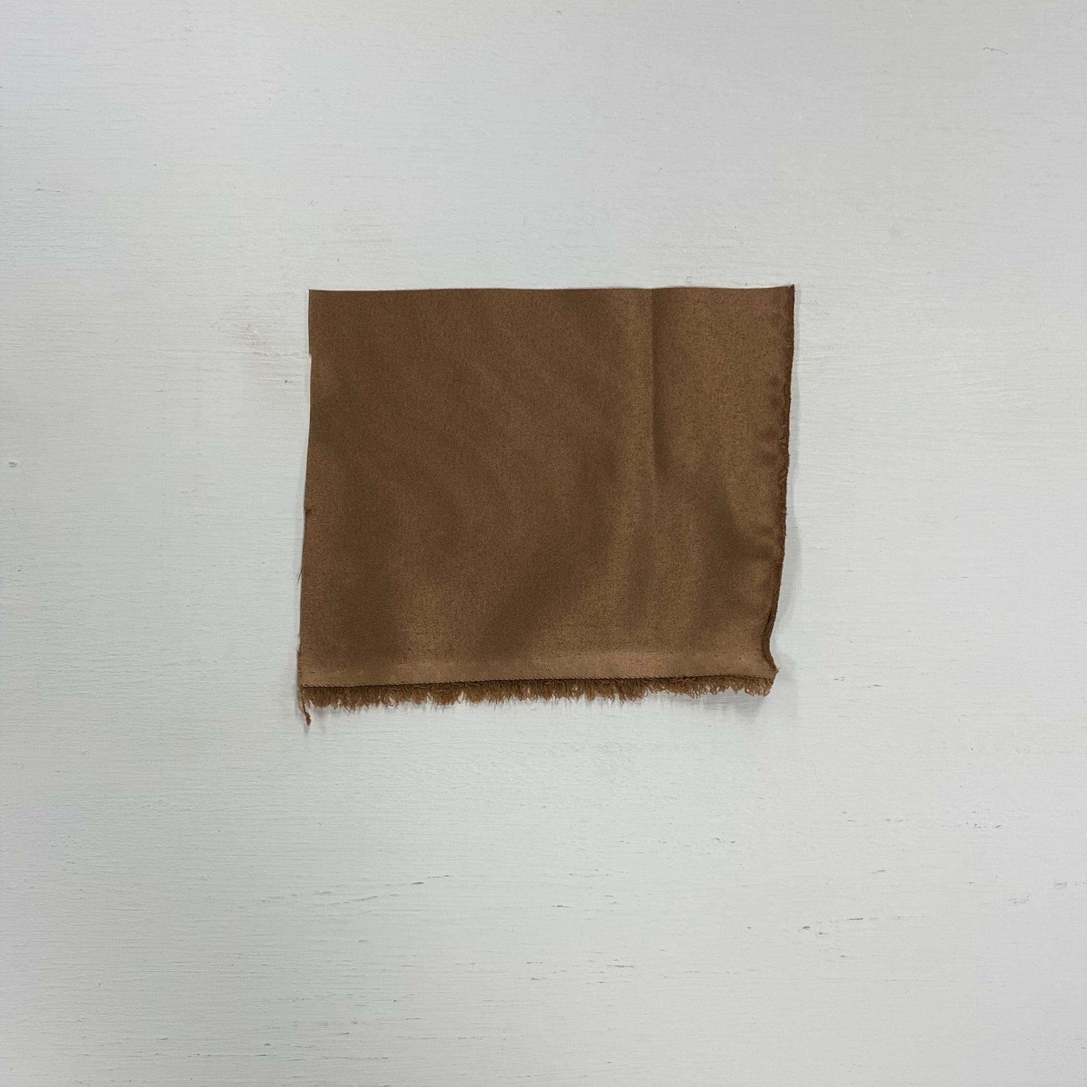 Toffee Stretch Polyester Lining — lightweight with a satin finish, matte reverse and gentle stretch, in polyester