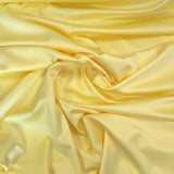 Stretch Polyester Satin Yellow