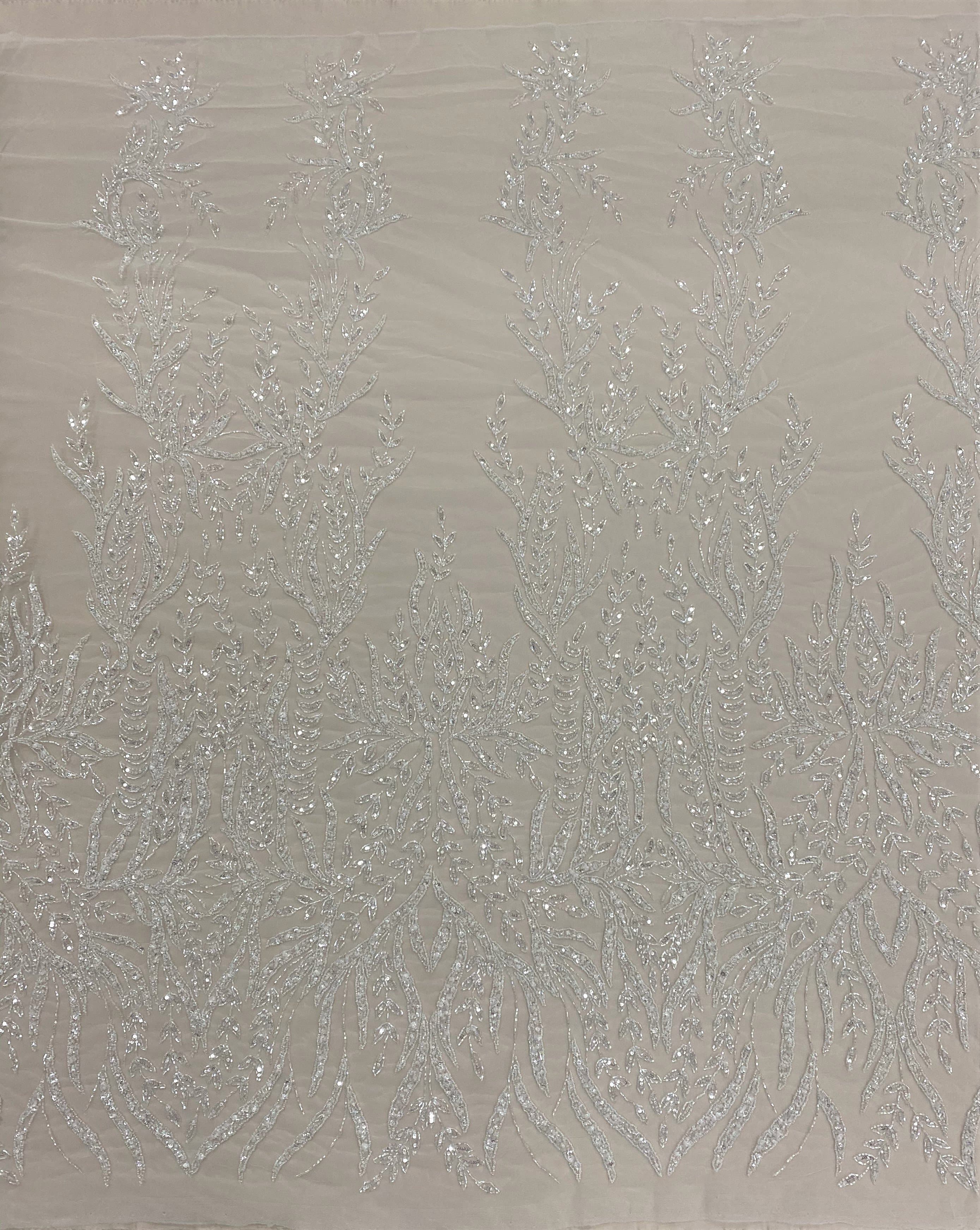 Embellished Tulle (SW1715) Ivory