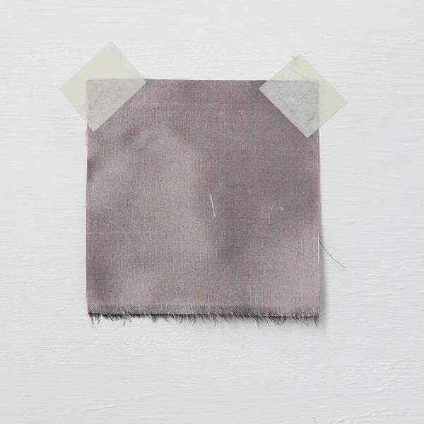Taupe Silk Dupion — mid-weight and crisp with a lightly slubbed texture, 100% silk, 137cm wide